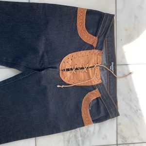 Vintage western style low rise jeans